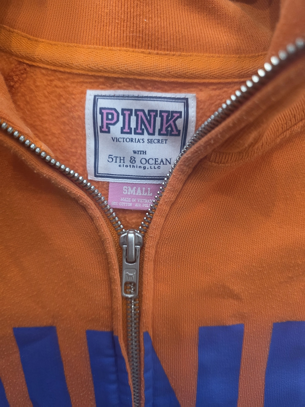 VintagePINK Victoria's Secret Florida Gators Quarter Zip Sz S - Picture 4 of 4